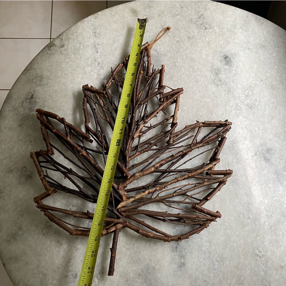Twig Maple Leaf Wall Hanging - Picture 7 of 8
